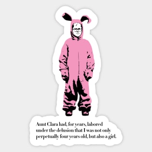 Pink Nightmare- Christmas Story Sticker
